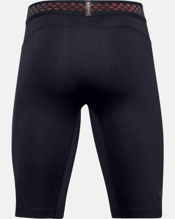 Herren UA RUSH™ HeatGear® 2.0 Lange Shorts, Black, pdpMainDesktop image number 5